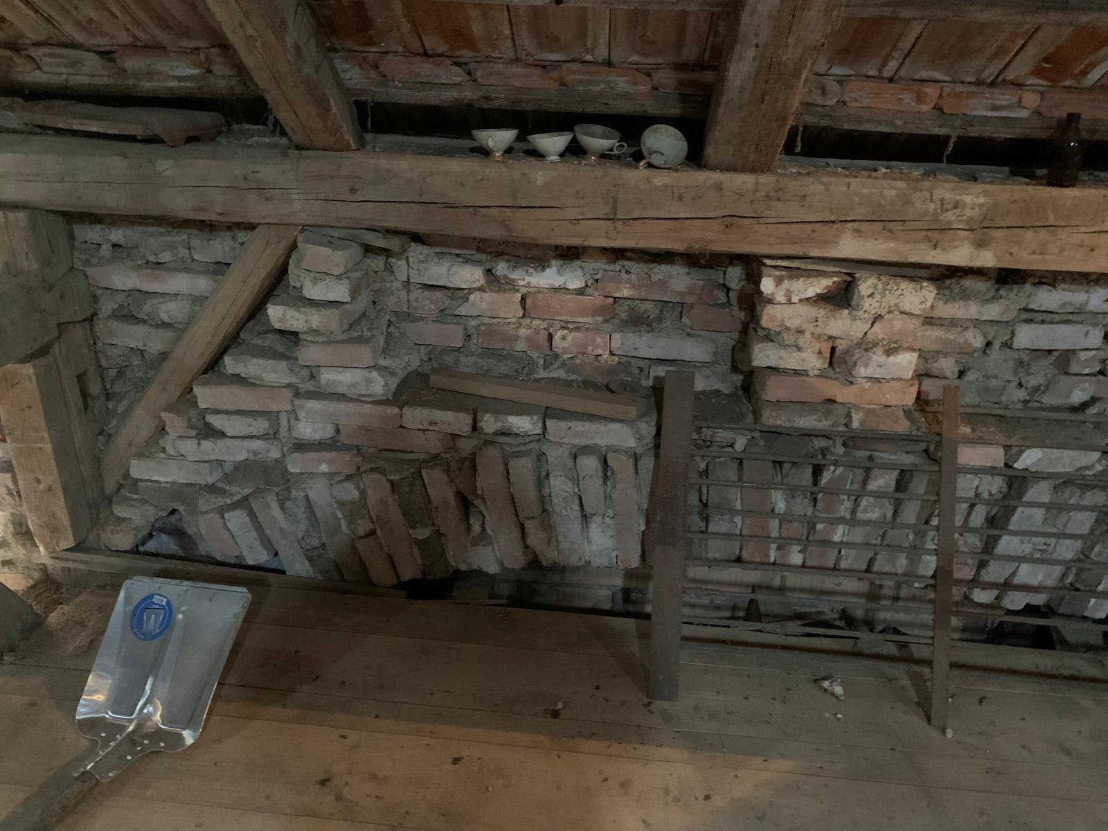 Historische Dachkonstruktion